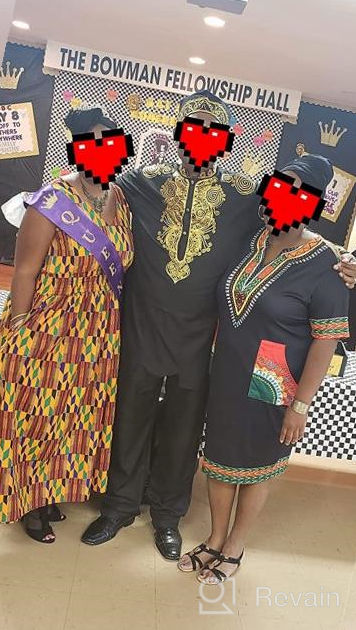 img 1 attached to Bohemian Dashiki Tribal Midi Dresses From SheKiss | Vintage African Attire With Traditional Ethnic Flair review by Greg Horn