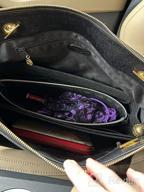 img 1 attached to Felt Handbag Organizer Insert By OMYSTYLE - Perfect Tote Bag Organizer For Neverfull, Speedy & More With 5 Size Options Available! review by Justin Spence