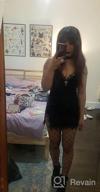 img 1 attached to Black Lace Mini Sleeveless Gothic Summer Dress - Draped Bodycon Vintage Goth Dress review by Tony Chandler