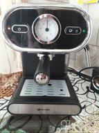 img 1 attached to Rozhkovy coffee maker Kitfort KT-702, black review by Boguslawa Wejnert ᠌