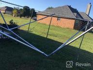 img 1 attached to PawHut Dog Kennel Outdoor Heavy Duty Playpen With Galvanized Steel Secure Lock Mesh Sidewalls And Waterproof Cover For Backyard & Patio, 13' X 13' X 7.5' review by Carrie Garling