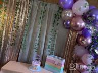 img 1 attached to White Iridescent Sequin Backdrop 2 Panels 2FTx8FT Unicorn Backdrop Curtains Glitter Party Backdrop For Girls Birthday Decorations review by Brian Hrdlicka