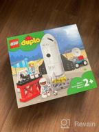 img 1 attached to 🚀 New 2021 LEGO DUPLO Town Space Shuttle Mission 10944 Building Toy: Creative Learning Playset with Space Shuttle (23 Pieces) review by Agata Dmochowska ᠌
