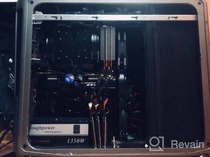 img 2 attached to Cooler Master MasterFan MF120R RGB Case Fan 🌀 - Ultimate Silent Cooling with 120mm RGB LED Technology (R4-C1DS-20PC-R1) review by Somsak Pornthip ᠌