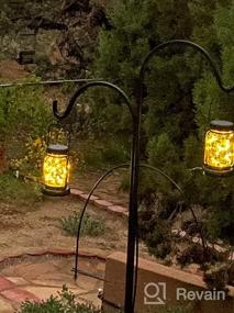 img 8 attached to Transform Your Outdoor Space With Multicolor Solar Mason Jar Lights - Weatherproof Fairy Lights For Patio Or Garden