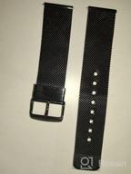 img 1 attached to Upgrade Your Watch With WOCCI Metal Mesh Bands: Quick Release Replacement Straps For Men And Women In 6 Sizes review by Terry West