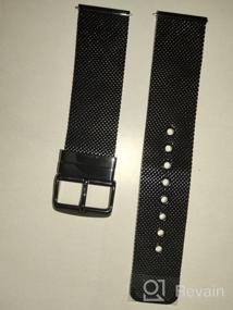 img 5 attached to Upgrade Your Watch With WOCCI Metal Mesh Bands: Quick Release Replacement Straps For Men And Women In 6 Sizes