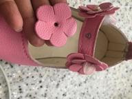 img 1 attached to Vokamara Cutout Flower Decoration Shoes for Girls review by Rebecca Vattikuti