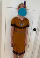 img 1 attached to Native American Costume For Girls - Traditional Kids Dress Outfit By ReliBeauty review by Ray Welchhance