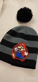 img 5 attached to 🧢 Warm & Adorable Nintendo Boys Winter Hat, Scarf, Gloves, and Mittens for Toddlers and Kids!