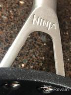 img 1 attached to Foodi NeverStick Ninja C60026 10.25-Inch Stainless Fry Pan With Polished Exterior, Nonstick Coating, Oven Safe Up To 500°F, Durable And Silver review by Billy Stull
