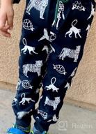 img 1 attached to 👶 Adorable Cartoon Printed Toddler Sweatpants: Boys' Clothing Trousers in Pants review by Luis Harper