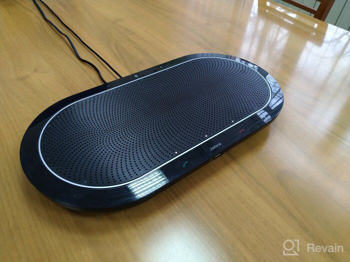 img 1 attached to Jabra Speak 810 Conference Speakerphone, MS-Optimized – Portable Speaker with Bluetooth, USB, or 3.5mm Jack Connection – Superior Audio for Bigger Calls – Quick & Easy Setup review by Jaewon Hahm ᠌