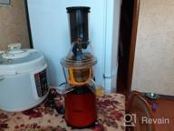 img 2 attached to Auger juicer Kitfort KT-1102-2, burgundy review by Czesawa Piotrowska ᠌