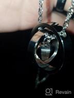 img 1 attached to 🔒 XIUDA Locket Cremation Urn Necklace - Eternal Remembrance for Dad, Mom, Grandma & Grandpa review by Justin Coatsworth