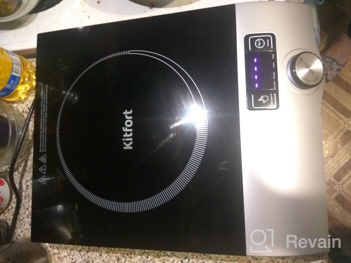 img 1 attached to Induction cooker Kitfort KT-108, silver review by Ewa Baran ᠌