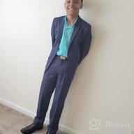 img 1 attached to Calvin Klein Kids' 2-Piece Formal Suit Set review by Lukundo Lim