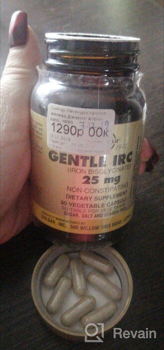 img 1 attached to Gentle Iron (Iron Bisglycinate) Caps, 25 mg, 90 Pieces review by Mateusz Gsiewski ᠌