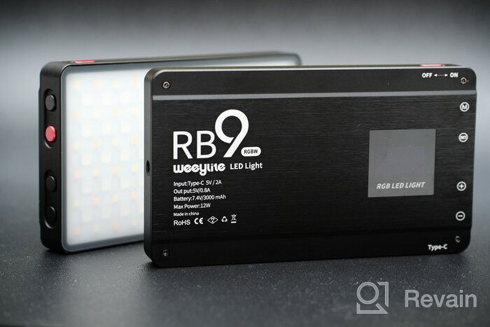 img 2 attached to Illuminator Viltrox Weeylite RB9, 12 W, 2500-8500 K, RGB review by Shimamoto Tatsuki ᠌