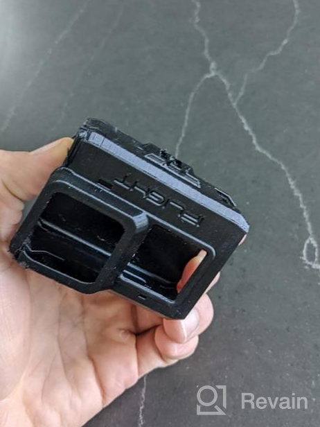 img 1 attached to Adjustable TPU Camera Protector Mount For IFlight XL Series Quadcopters - Black (Compatible With GoPro8, 0-40° Angle) review by Antonio Fox