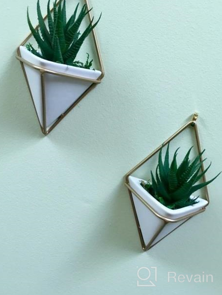 img 1 attached to 🌵 Set of 2 Mini Textured Faux Succulent Picks, Spiky Green Haworthia Cactus, Artificial Mini Aloe, Unpotted (Green) review by Michael Olsen