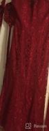 картинка 1 прикреплена к отзыву Red Off Shoulder Mermaid Evening Dress - Babyonline® Formal Bridesmaid Gown от Draek Villareal