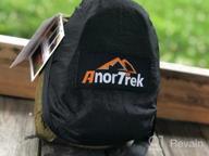 img 1 attached to AnorTrek Camping Hammock: Lightweight, Portable & Durable For Hiking, Backpacking Or Relaxation! review by Tony Miller