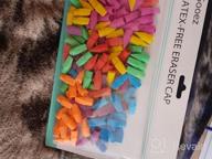 img 1 attached to 120 Pack White Pencil Erasers - Perfect For Teachers & Studying Supplies review by Patricia Mendoza