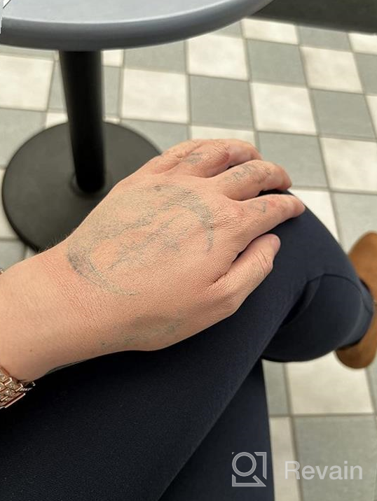 img 1 attached to Dermaflage Tattoo Cover Up Makeup: Waterproof And Smudgeproof With 3 Shades And Brush - Perfect For Concealing Bruises! review by Jeff Remol