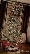 картинка 1 прикреплена к отзыву HAUMENLY Burlap Christmas Tree Skirt, Buffalo Plaid Reindeer Tree Skirt For Xmas Tree Holiday Party Decoration - 32 Inches от Timothy Bobbert