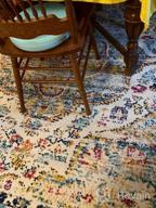 img 1 attached to 10' X 14' Multi-Colored Bohemian Area Rug With Vintage Distressed Finish By Rugshop review by Bogdan Swizzle