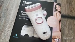 img 13 attached to 🧖 Braun 9-720 Silk-epil 9 SensoSmart Epilator - Complete Hair Removal Solution in White