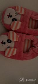 img 5 attached to TSAITINTIN Cozy Plush House Slippers for Boys - Funny Shoes