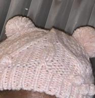 картинка 1 прикреплена к отзыву Согрейтесь с помощью комплекта UNDER ZERO 🧣 Розовая зимняя милая шапка с шарфом для девочек UO от Kimberly Banks