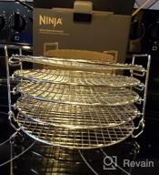 img 1 attached to Efficiently Dehydrate With Ninja Foodi Dehydrator Stand - 6.5-Qt, Gray review by Larry Morris