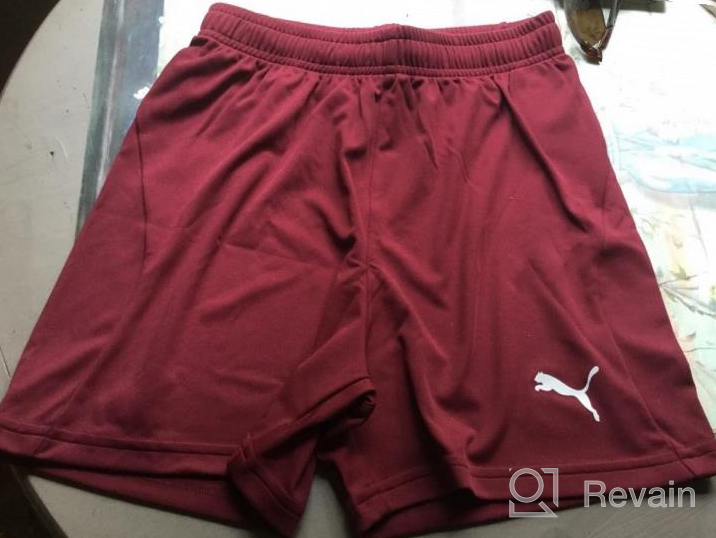 img 1 attached to PUMA Men's White Shorts 👖 with Black Accents - Boys' Clothing review by Robert Dickinson