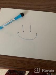 img 7 attached to Nicpro Lapboard - 9 x 12 Inches Double Sided Dry Erase Lap Board for Kids and Classroom Use