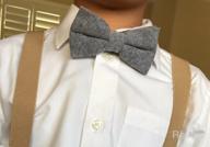 img 1 attached to Born Love Adjustable Bowtie Inches review by Charles Mistretta