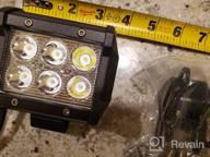 картинка 1 прикреплена к отзыву GOOACC LED Light Bar - Set Of 2, 4-Inch 18W LED Spot Light Pods With 1260Lm Brightness - Off-Road Fog Lights, Driving Lamps For Trucks, Jeeps, And ATVs от Jon Cherian
