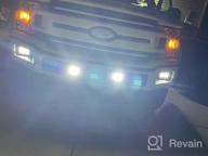 img 1 attached to 2015-2020 Ford F150 LED Bumper Fog Light W/ DRL Daytime Running Lights - Brighten Your Drive With LED Fog Lights! review by Troy Kocur