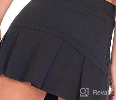 img 1 attached to Get Fit In Style With ZEALOTPOWER Women'S High-Waist Athletic Shorts – Perfect For Running, Gym, Jogging, And Tennis! review by David Lamfers