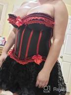 img 1 attached to Steampunk Corset And Bustier Skirt Set With Blouse By Grebrafan review by Jeremy Bradford