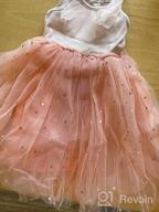 img 1 attached to Stunning NNJXD Sleeveless Princess Sundress: Timeless Black Tulle for Girls' Fashion review by Rachel Lott