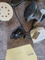 img 1 attached to KEKOY 6 Variable Speed 13000RPM Random Orbit Sander W/ Vacuum Hose & 18Pcs Sandpapers - High Performance Dust Collection System For Woodworking! review by Terrell Ciula