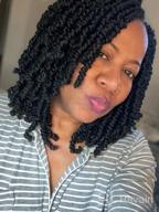 img 1 attached to TOYOTRESS Bob Spring Twist Pre-Twisted - 6 Inch Pre-Looped Crochet Braids, Super Cute & Versatile Kids Crochet Hair Braiding Hair Extensions (6 Inch, T30-Candy Brown) review by Melissa Harper