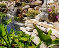 img 1 attached to Pennington Aquagarden, Inpond 5 In 1 Pond & Water Pump, Filter, UV Clarifier, LED Spotlight And Fountain, All In One Solution For A Clean, Clear, And Beautiful Pond, For Ponds Up To 600 Gallons review by Eric Cortes