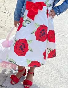 img 5 attached to 👗 NSSMWTTC Dresses - Elegant Wedding Sunday Apparel for Daughters & Girls' Clothing