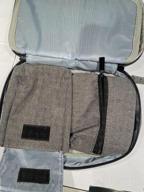img 1 attached to KGMCARE Insulin Cooler Travel Case With Shoulder Strap, Portable Diabetic Medication Organizer Bag For Diabetic Supplies, Insulin Pens, Vials, Blood Sugar Test Strips, Medicine (Style2 Gray) review by Dante Jeppi