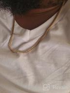 img 1 attached to 💎 Jewlpire Diamond Cut Miami Mens Cuban Link Chain: Exquisite Craftsmanship and Timeless Elegance review by Trey Samuels