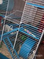 картинка 1 прикреплена к отзыву Spacious And Multileveled Hamster Home With Cross-Over Tubes And Tunnels от Ashwin Patel